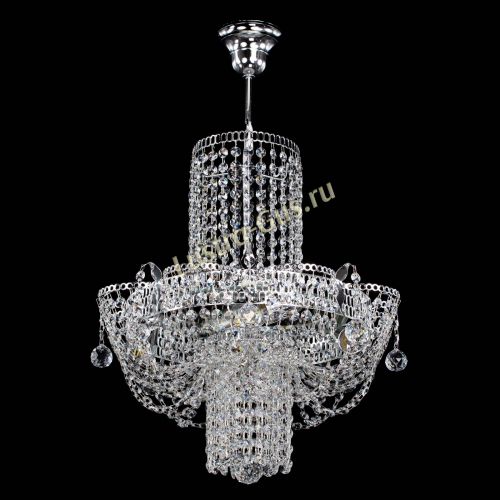 Люстра Камея №4 с подвесом в Химках Гусь Хрустальный