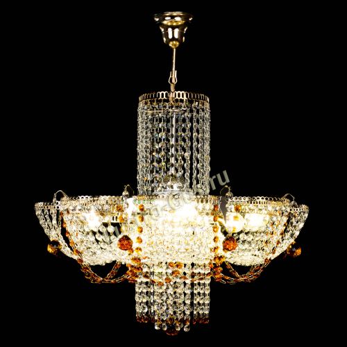 Люстра Камея №6 подвесная чайная в Химках Гусь Хрустальный