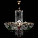 Люстра Камея №6 подвесная красно-зеленая в Химках Люстра Камея №6 подвесная красно-зеленая в Химках