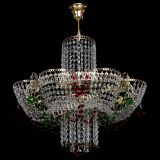 Люстра Камея №6 подвесная красно-зеленая в Химках Люстра Камея №6 подвесная красно-зеленая в Химках