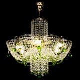 Люстра Камея №6 подвесная зеленая в Химках Люстра Камея №6 подвесная зеленая в Химках