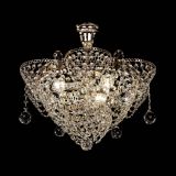 Люстра Камея Анна с подвесом, диаметр - 450 мм, цвет - золото, Люстры Гусь Хрустальный Люстра Камея Анна с подвесом, диаметр - 450 мм, цвет - золото, Люстры Гусь Хрустальный