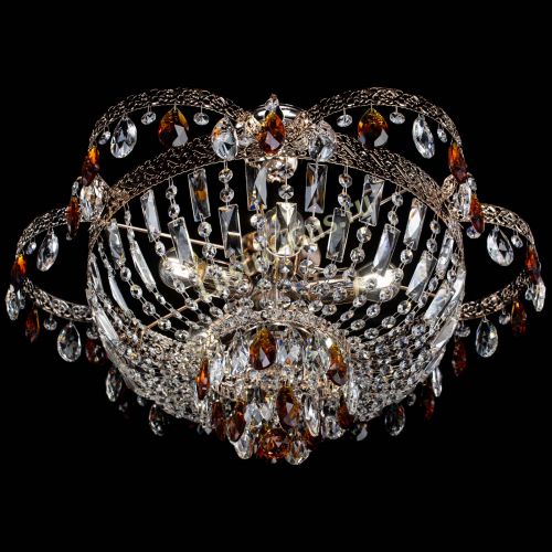 Люстра Камея Флора №5 с подвесом Чайная в Химках Гусь Хрустальный