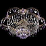 Люстра Камея Флора №5 с подвесом Фиолетовая в Химках Люстра Камея Флора №5 с подвесом Фиолетовая в Химках