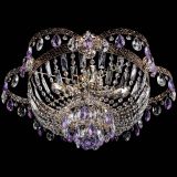 Люстра Камея Флора №5 с подвесом Фиолетовая в Химках Люстра Камея Флора №5 с подвесом Фиолетовая в Химках