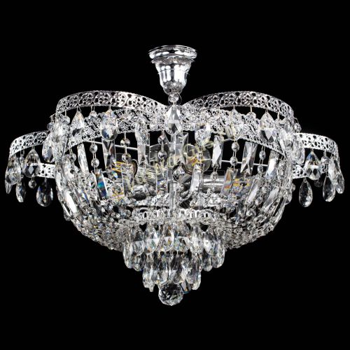 Люстра Камея Флора №5 с подвесом в Химках Гусь Хрустальный