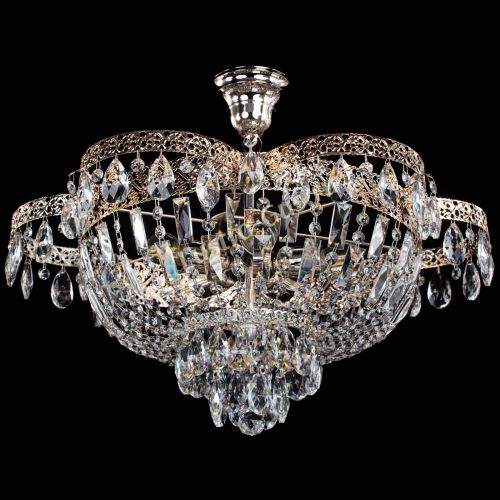 Люстра Камея Флора №5 с подвесом в Химках Гусь Хрустальный