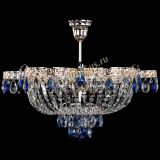 Люстра Камея Флора №5 с подвесом Синяя в Химках