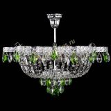Люстра Камея Флора №5 с подвесом Зеленая в Химках Люстра Камея Флора №5 с подвесом Зеленая в Химках