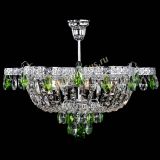 Люстра Камея Флора №5 с подвесом Зеленая в Химках Люстра Камея Флора №5 с подвесом Зеленая в Химках