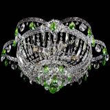 Люстра Камея Флора №5 с подвесом Зеленая в Химках Люстра Камея Флора №5 с подвесом Зеленая в Химках