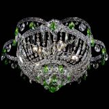 Люстра Камея Флора №5 с подвесом Зеленая в Химках Люстра Камея Флора №5 с подвесом Зеленая в Химках