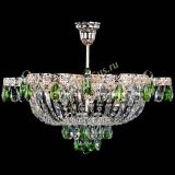 Люстра Камея Флора №5 с подвесом Зеленая в Химках Люстра Камея Флора №5 с подвесом Зеленая в Химках