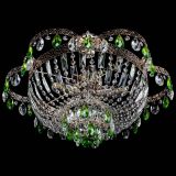 Люстра Камея Флора №5 с подвесом Зеленая в Химках Люстра Камея Флора №5 с подвесом Зеленая в Химках