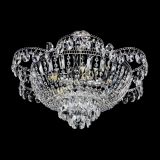 Люстра Камея с подвесом, диаметр 560 мм, серебро, Люстры Гусь Хрустальный Люстра Камея с подвесом, диаметр 560 мм, серебро, Люстры Гусь Хрустальный