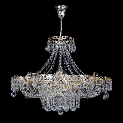 Люстра Камея Шар с подвесом в Химках Гусь Хрустальный