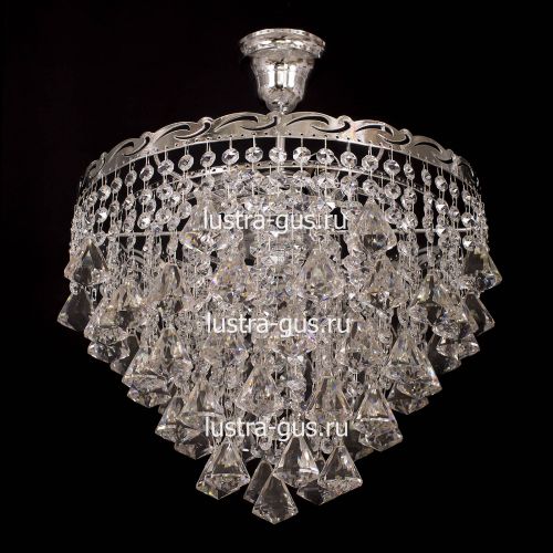 Люстра Капель конус 40 в Химках Гусь Хрустальный