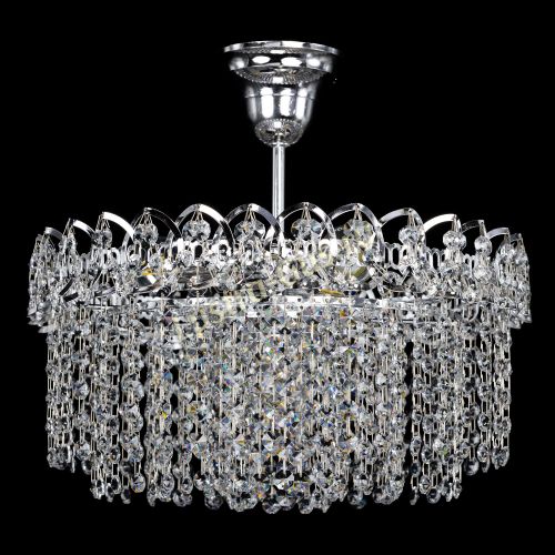 Люстра Капель-лепесток обтикон с подвесом в Химках Люстра Капель-лепесток обтикон с подвесом в Химках