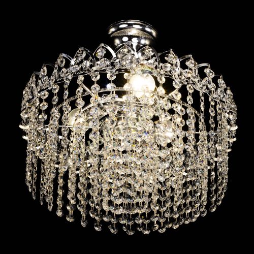 Люстра Капель-лепесток обтикон с подвесом в Химках Гусь Хрустальный