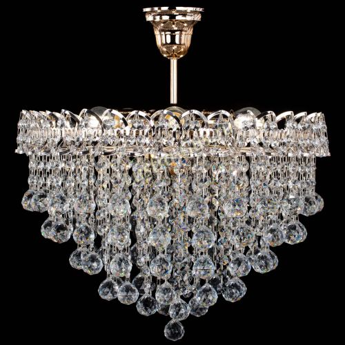 Люстра Капель Лепесток Шар  30мм с подвесом в Химках Гусь Хрустальный