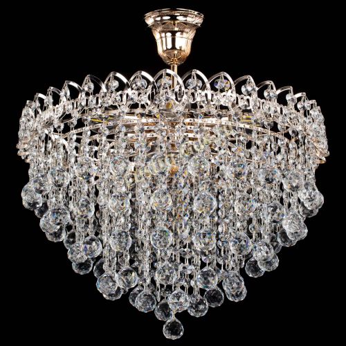 Люстра Капель Лепесток Шар  30мм с подвесом в Химках Гусь Хрустальный