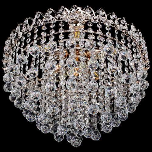 Люстра Капель Лепесток Шар  30мм с подвесом в Химках Гусь Хрустальный