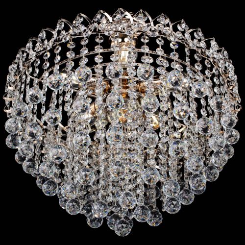 Люстра Капель Лепесток Шар  30мм с подвесом в Химках Гусь Хрустальный