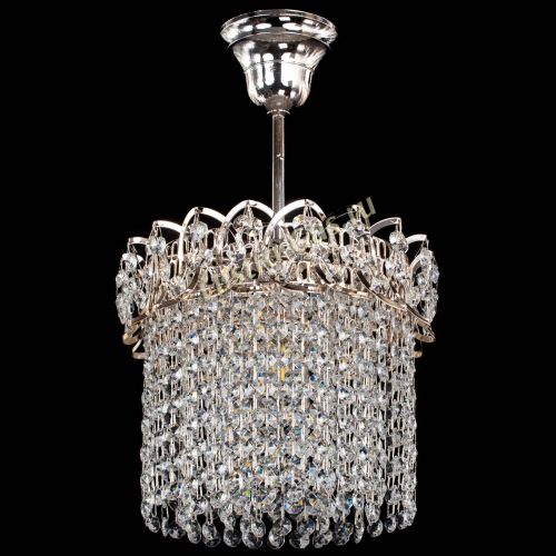 Люстра Капель оптикон №1 с подвесом в Химках Гусь Хрустальный