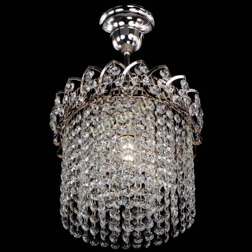 Люстра Капель оптикон №1 с подвесом в Химках Гусь Хрустальный