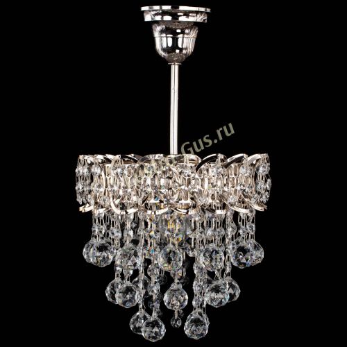 Люстра Капель оптикон шар №1 с подвесом в Химках Гусь Хрустальный