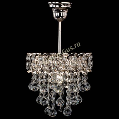 Люстра Капель оптикон шар №1 с подвесом в Химках Гусь Хрустальный