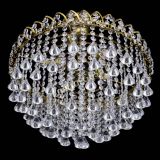 Люстра Капель Пирамида 30 с подвесом под бронзу в Химках