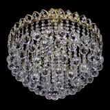 Люстра Капель Пирамида Шар 40 с подвесом под бронзу в Химках