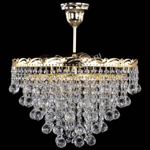 Люстра Капель Шар 30мм с подвесом в Химках Гусь Хрустальный