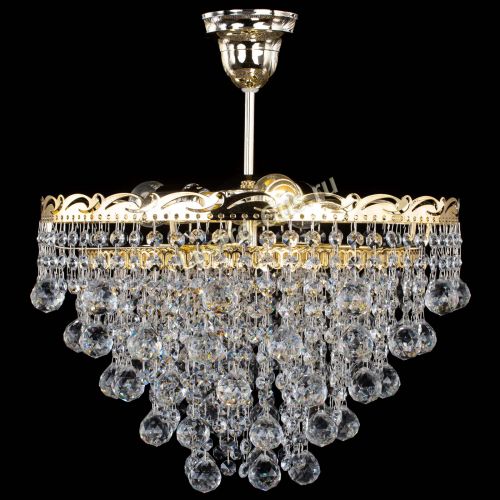 Люстра Капель Шар 30мм с подвесом в Химках Гусь Хрустальный