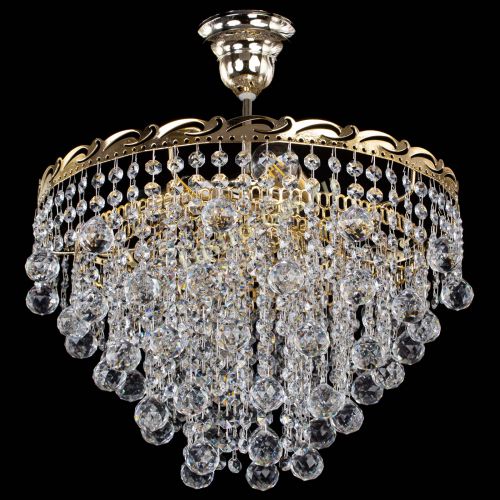 Люстра Капель Шар 30мм с подвесом в Химках Гусь Хрустальный