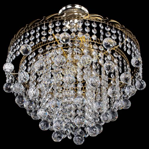 Люстра Капель Шар 30мм с подвесом в Химках Гусь Хрустальный