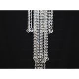 Люстра Капель 5 ламп шар 40 мм длинная в Химках