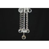 Люстра Капель 5 ламп шар 40 мм длинная в Химках