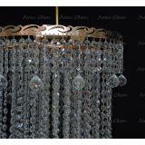 Люстра Капель Винтаж 3 лампы подвесная в Химках