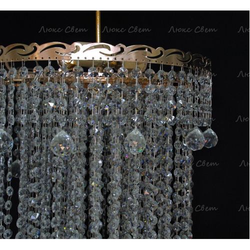 Люстра Капель Винтаж 3 лампы подвесная в Химках Гусь Хрустальный