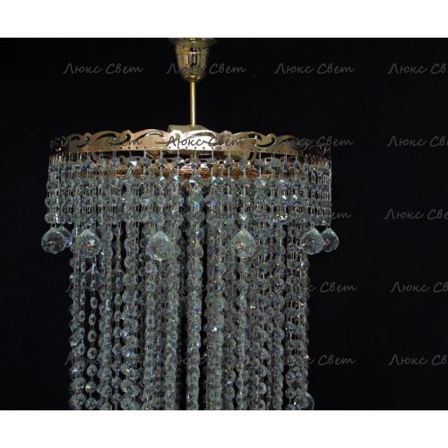 Люстра Капель Винтаж 3 лампы подвесная в Химках Гусь Хрустальный