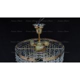 Люстра Капель Винтаж 3 лампы подвесная в Химках