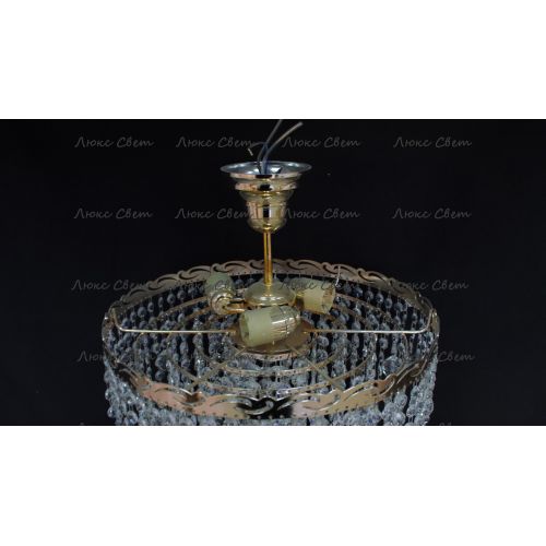 Люстра Капель Винтаж 3 лампы подвесная в Химках Гусь Хрустальный