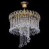 Люстра Капель Водоворот под бронзу шар 30 в Химках