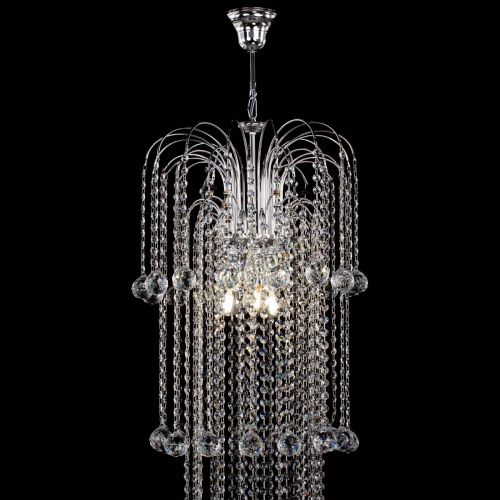 Люстра Каскад длинный в Химках Гусь Хрустальный