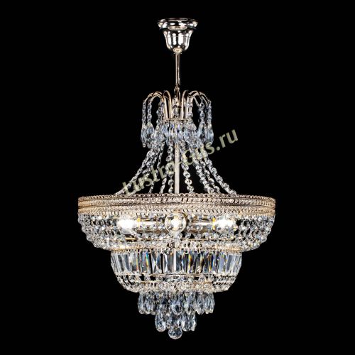 Люстра Каскад Флоренция №5 с подвесом в Химках Гусь Хрустальный