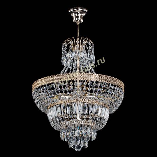 Люстра Каскад Флоренция №5 с подвесом в Химках Гусь Хрустальный
