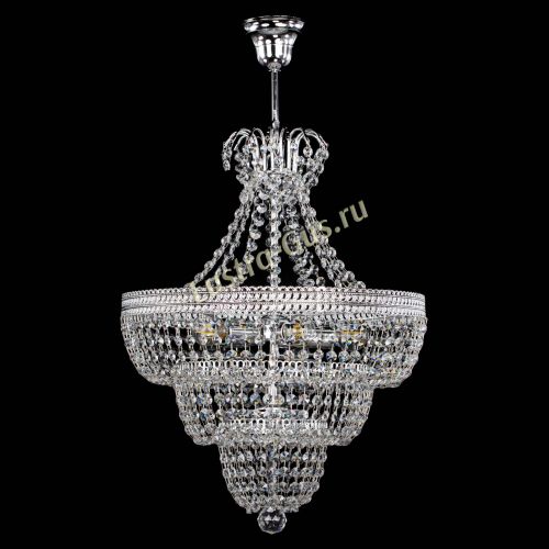 Люстра Каскад Флоренция обтикон №5 с подвесом в Химках Гусь Хрустальный