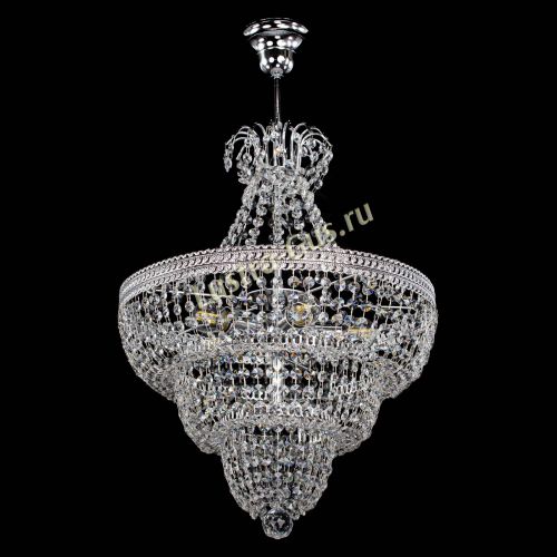 Люстра Каскад Флоренция обтикон №5 с подвесом в Химках Гусь Хрустальный